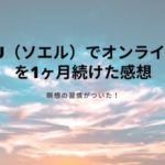 オンラインヨガSOELU（ソエル）で瞑想ヨガを1ヶ月続けた感想【習慣になった】